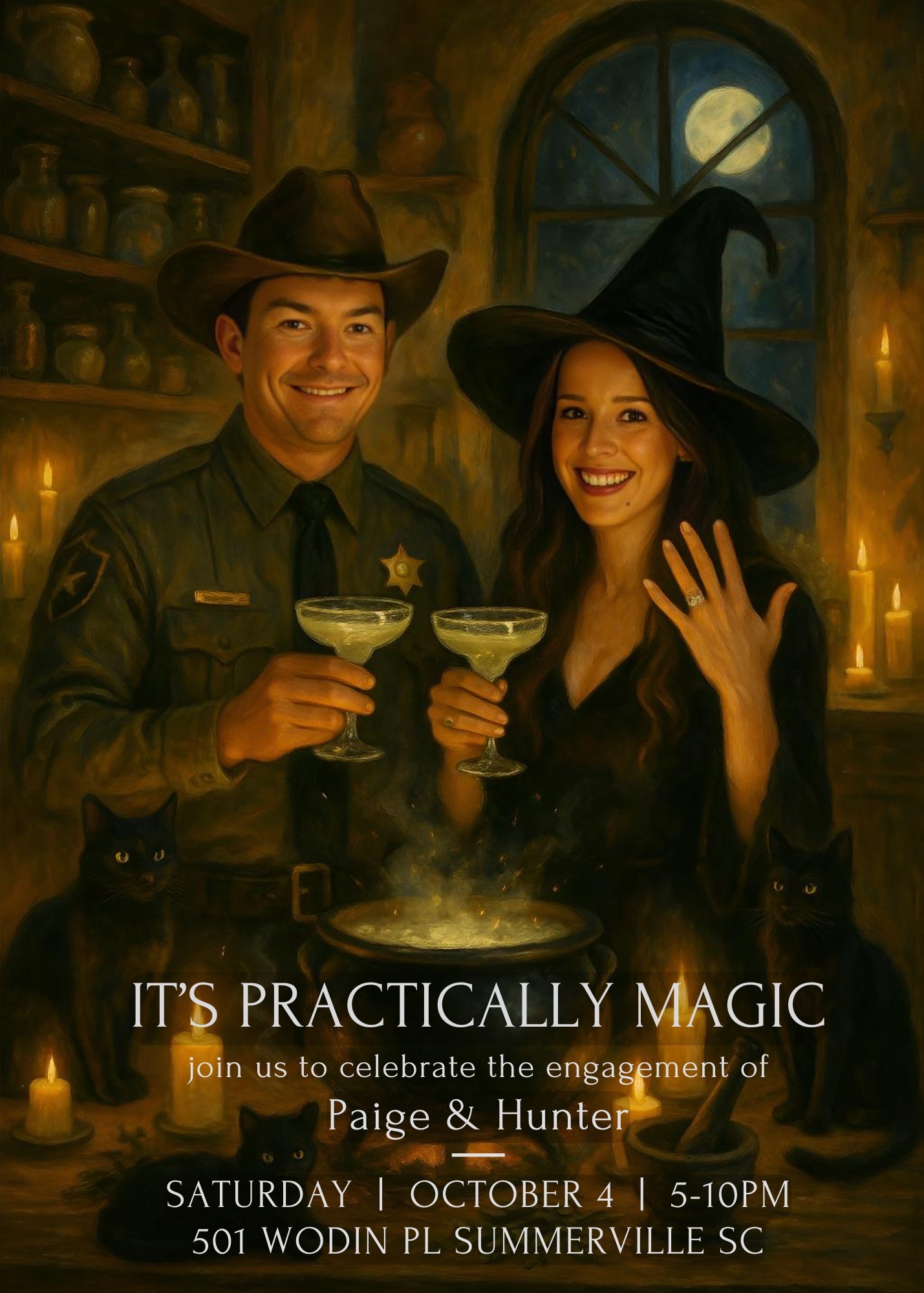 Engagement party invitation